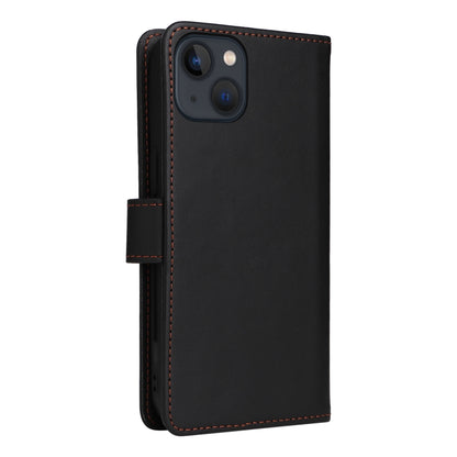 For iPhone 13 / 14 BETOPNICE BN-005 2 in 1 Detachable Imitate Genuine Leather Phone Case(Black) - iPhone 14 Cases by BETOPNICE | Online Shopping UK | buy2fix