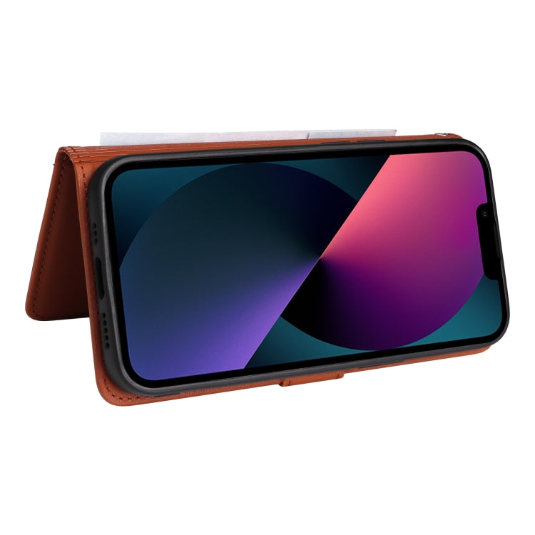 For iPhone 13 / 14 BETOPNICE BN-005 2 in 1 Detachable Imitate Genuine Leather Phone Case(Brown) - iPhone 14 Cases by BETOPNICE | Online Shopping UK | buy2fix