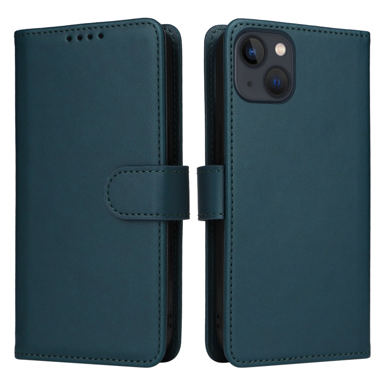 For iPhone 13 / 14 BETOPNICE BN-005 2 in 1 Detachable Imitate Genuine Leather Phone Case(Blue) - iPhone 14 Cases by BETOPNICE | Online Shopping UK | buy2fix