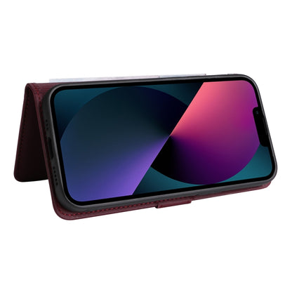 For iPhone 13 / 14 BETOPNICE BN-005 2 in 1 Detachable Imitate Genuine Leather Phone Case(Wine Red) - iPhone 14 Cases by BETOPNICE | Online Shopping UK | buy2fix