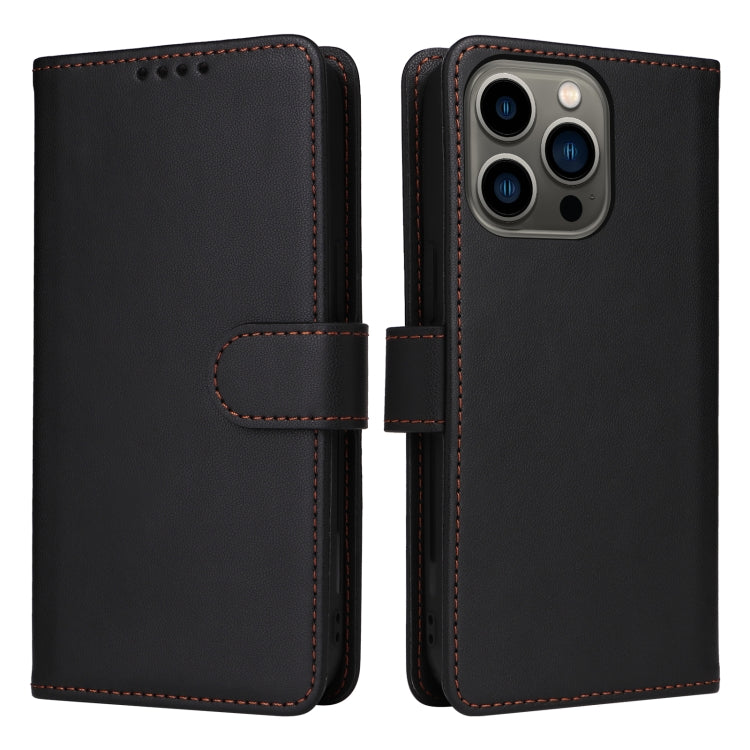 For iPhone 13 Pro BETOPNICE BN-005 2 in 1 Detachable Imitate Genuine Leather Phone Case(Black) - iPhone 13 Pro Cases by BETOPNICE | Online Shopping UK | buy2fix