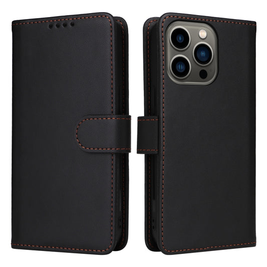 For iPhone 13 Pro BETOPNICE BN-005 2 in 1 Detachable Imitate Genuine Leather Phone Case(Black) - iPhone 13 Pro Cases by BETOPNICE | Online Shopping UK | buy2fix
