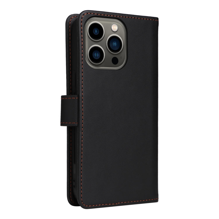 For iPhone 13 Pro BETOPNICE BN-005 2 in 1 Detachable Imitate Genuine Leather Phone Case(Black) - iPhone 13 Pro Cases by BETOPNICE | Online Shopping UK | buy2fix