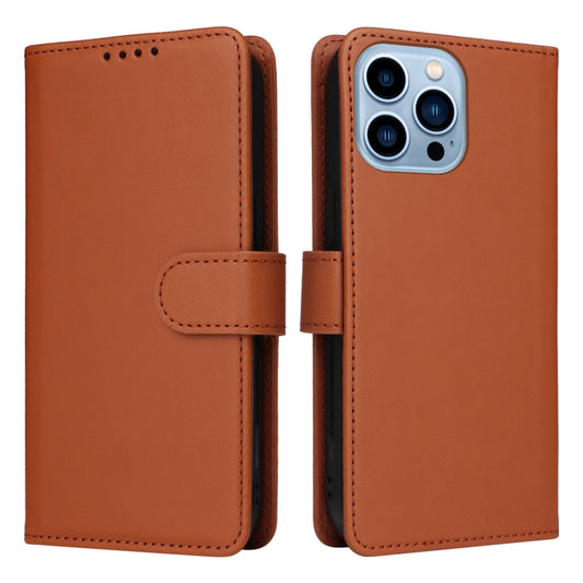 For iPhone 13 Pro Max BETOPNICE BN-005 2 in 1 Detachable Imitate Genuine Leather Phone Case(Brown) - iPhone 13 Pro Max Cases by BETOPNICE | Online Shopping UK | buy2fix
