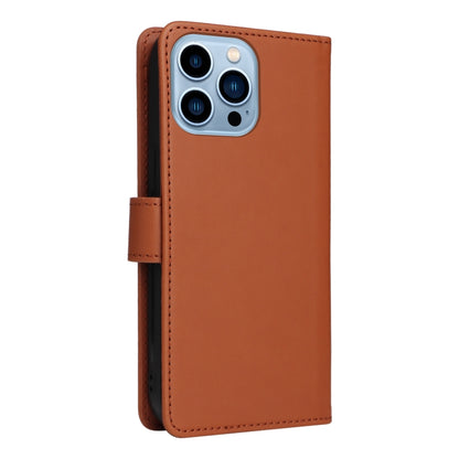 For iPhone 13 Pro Max BETOPNICE BN-005 2 in 1 Detachable Imitate Genuine Leather Phone Case(Brown) - iPhone 13 Pro Max Cases by BETOPNICE | Online Shopping UK | buy2fix