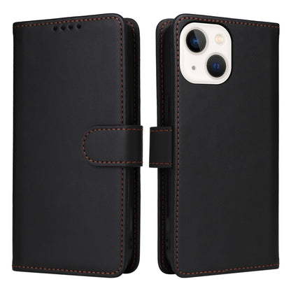 For iPhone 13 mini BETOPNICE BN-005 2 in 1 Detachable Imitate Genuine Leather Phone Case(Black) - iPhone 13 mini Cases by BETOPNICE | Online Shopping UK | buy2fix