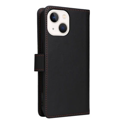 For iPhone 13 mini BETOPNICE BN-005 2 in 1 Detachable Imitate Genuine Leather Phone Case(Black) - iPhone 13 mini Cases by BETOPNICE | Online Shopping UK | buy2fix