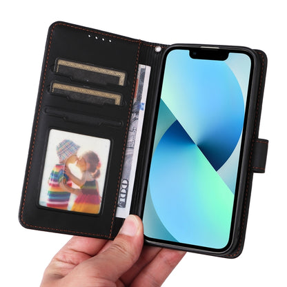 For iPhone 13 mini BETOPNICE BN-005 2 in 1 Detachable Imitate Genuine Leather Phone Case(Black) - iPhone 13 mini Cases by BETOPNICE | Online Shopping UK | buy2fix