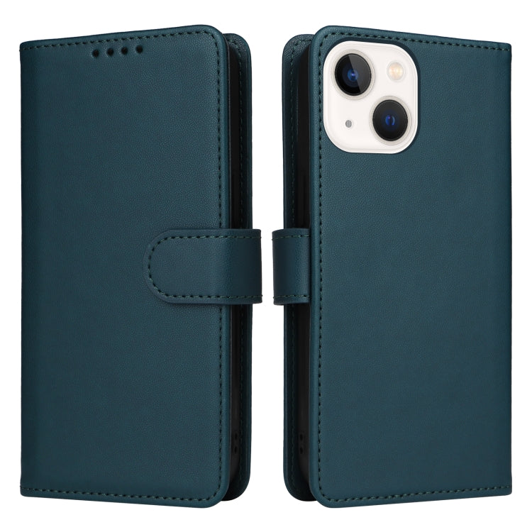 For iPhone 13 mini BETOPNICE BN-005 2 in 1 Detachable Imitate Genuine Leather Phone Case(Blue) - iPhone 13 mini Cases by BETOPNICE | Online Shopping UK | buy2fix