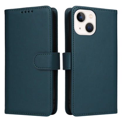 For iPhone 13 mini BETOPNICE BN-005 2 in 1 Detachable Imitate Genuine Leather Phone Case(Blue) - iPhone 13 mini Cases by BETOPNICE | Online Shopping UK | buy2fix