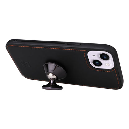 For iPhone 14 Plus BETOPNICE BN-005 2 in 1 Detachable Imitate Genuine Leather Phone Case(Black) - iPhone 14 Plus Cases by BETOPNICE | Online Shopping UK | buy2fix
