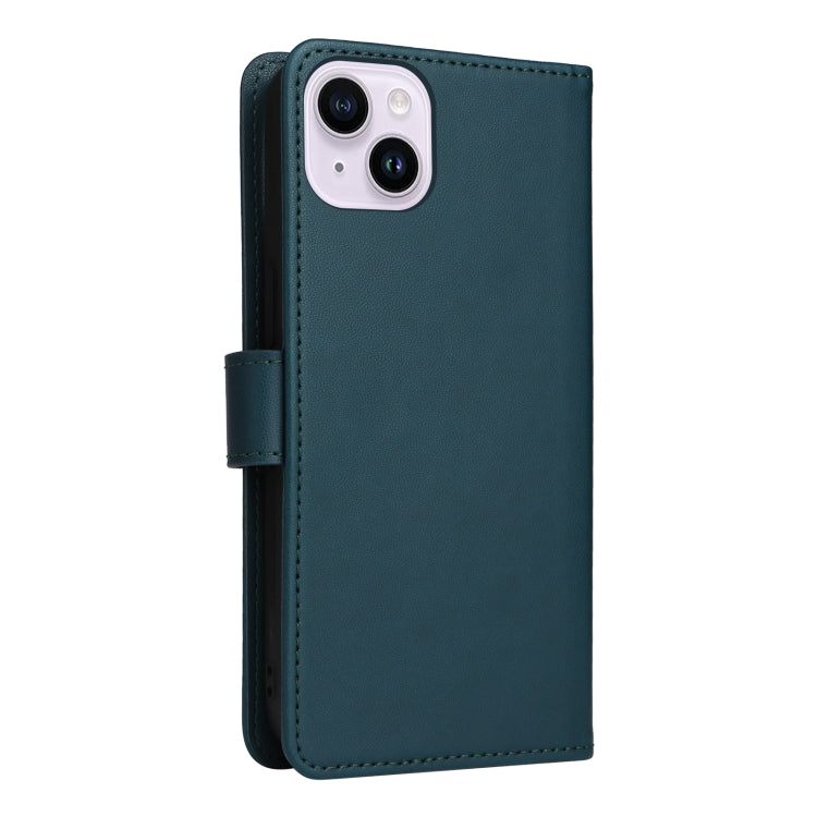For iPhone 14 Plus BETOPNICE BN-005 2 in 1 Detachable Imitate Genuine Leather Phone Case(Blue) - iPhone 14 Plus Cases by BETOPNICE | Online Shopping UK | buy2fix