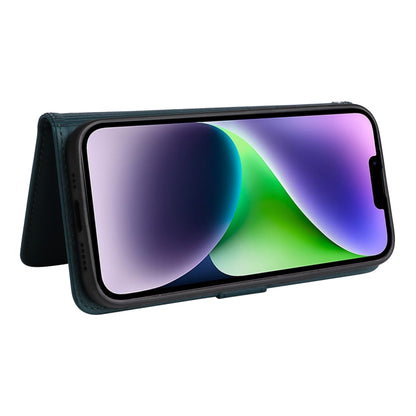 For iPhone 14 Plus BETOPNICE BN-005 2 in 1 Detachable Imitate Genuine Leather Phone Case(Blue) - iPhone 14 Plus Cases by BETOPNICE | Online Shopping UK | buy2fix