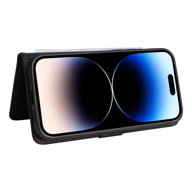 For iPhone 14 Pro BETOPNICE BN-005 2 in 1 Detachable Imitate Genuine Leather Phone Case(Black) - iPhone 14 Pro Cases by BETOPNICE | Online Shopping UK | buy2fix