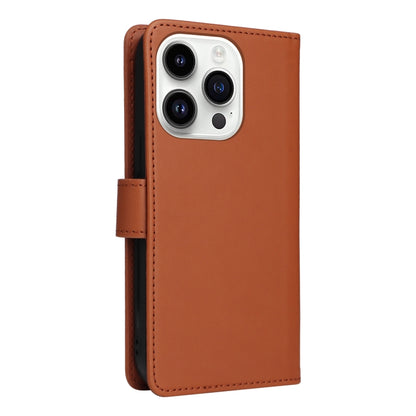 For iPhone 14 Pro BETOPNICE BN-005 2 in 1 Detachable Imitate Genuine Leather Phone Case(Brown) - iPhone 14 Pro Cases by BETOPNICE | Online Shopping UK | buy2fix