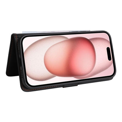 For iPhone 15 BETOPNICE BN-005 2 in 1 Detachable Imitate Genuine Leather Phone Case(Black) - iPhone 15 Cases by BETOPNICE | Online Shopping UK | buy2fix