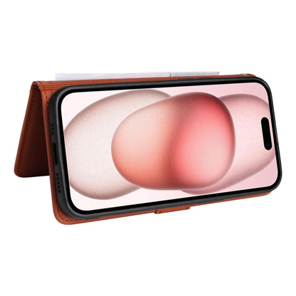For iPhone 15 BETOPNICE BN-005 2 in 1 Detachable Imitate Genuine Leather Phone Case(Brown) - iPhone 15 Cases by BETOPNICE | Online Shopping UK | buy2fix