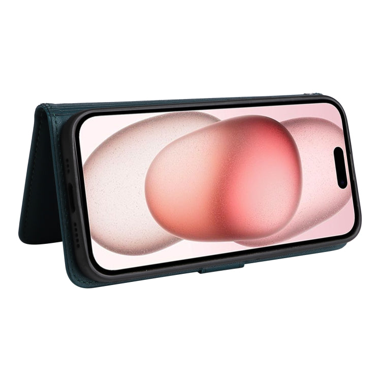 For iPhone 15 BETOPNICE BN-005 2 in 1 Detachable Imitate Genuine Leather Phone Case(Blue) - iPhone 15 Cases by BETOPNICE | Online Shopping UK | buy2fix