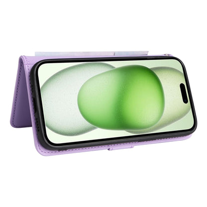 For iPhone 15 Plus BETOPNICE BN-005 2 in 1 Detachable Imitate Genuine Leather Phone Case(Light Purple) - iPhone 15 Plus Cases by BETOPNICE | Online Shopping UK | buy2fix