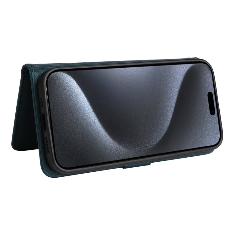 For iPhone 15 Pro BETOPNICE BN-005 2 in 1 Detachable Imitate Genuine Leather Phone Case(Blue) - iPhone 15 Pro Cases by BETOPNICE | Online Shopping UK | buy2fix