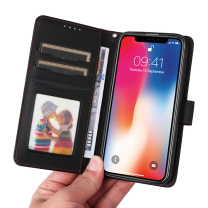 For iPhone X / XS BETOPNICE BN-005 2 in 1 Detachable Imitate Genuine Leather Phone Case(Black) - More iPhone Cases by BETOPNICE | Online Shopping UK | buy2fix