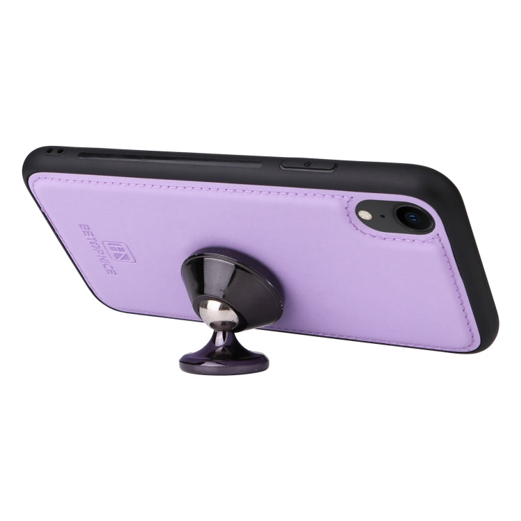 For iPhone XR BETOPNICE BN-005 2 in 1 Detachable Imitate Genuine Leather Phone Case(Light Purple) - More iPhone Cases by BETOPNICE | Online Shopping UK | buy2fix