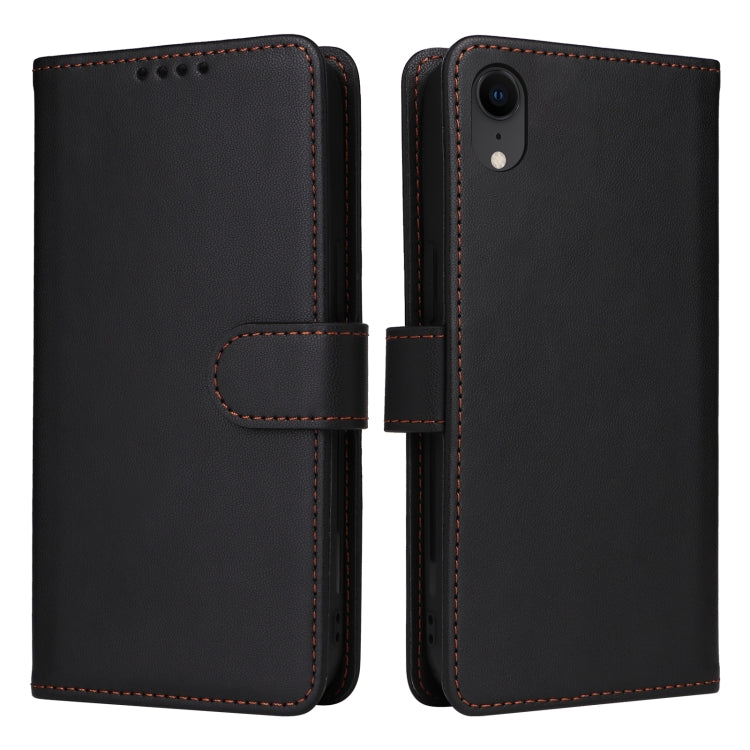For iPhone XR BETOPNICE BN-005 2 in 1 Detachable Imitate Genuine Leather Phone Case(Black) - More iPhone Cases by BETOPNICE | Online Shopping UK | buy2fix