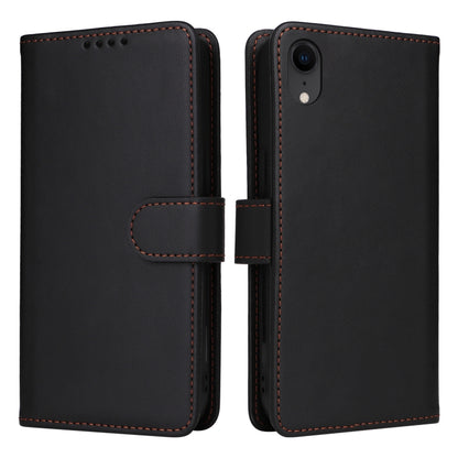 For iPhone XR BETOPNICE BN-005 2 in 1 Detachable Imitate Genuine Leather Phone Case(Black) - More iPhone Cases by BETOPNICE | Online Shopping UK | buy2fix