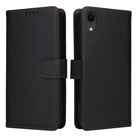 For iPhone XR BETOPNICE BN-005 2 in 1 Detachable Imitate Genuine Leather Phone Case(Black) - More iPhone Cases by BETOPNICE | Online Shopping UK | buy2fix