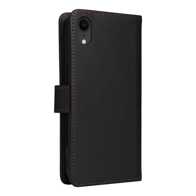 For iPhone XR BETOPNICE BN-005 2 in 1 Detachable Imitate Genuine Leather Phone Case(Black) - More iPhone Cases by BETOPNICE | Online Shopping UK | buy2fix