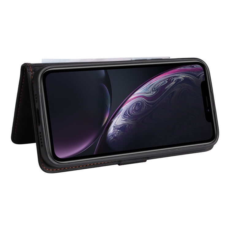 For iPhone XR BETOPNICE BN-005 2 in 1 Detachable Imitate Genuine Leather Phone Case(Black) - More iPhone Cases by BETOPNICE | Online Shopping UK | buy2fix