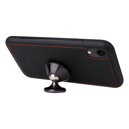 For iPhone XR BETOPNICE BN-005 2 in 1 Detachable Imitate Genuine Leather Phone Case(Black) - More iPhone Cases by BETOPNICE | Online Shopping UK | buy2fix