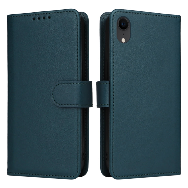 For iPhone XR BETOPNICE BN-005 2 in 1 Detachable Imitate Genuine Leather Phone Case(Blue) - More iPhone Cases by BETOPNICE | Online Shopping UK | buy2fix