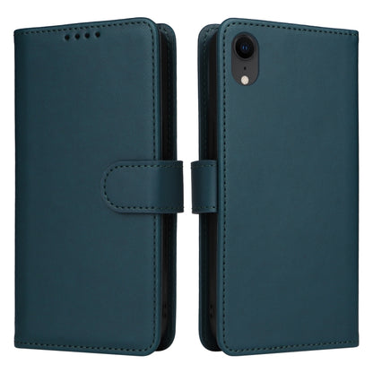 For iPhone XR BETOPNICE BN-005 2 in 1 Detachable Imitate Genuine Leather Phone Case(Blue) - More iPhone Cases by BETOPNICE | Online Shopping UK | buy2fix