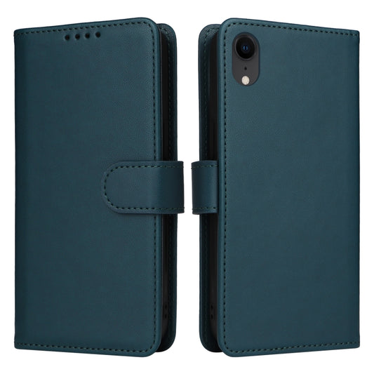 For iPhone XR BETOPNICE BN-005 2 in 1 Detachable Imitate Genuine Leather Phone Case(Blue) - More iPhone Cases by BETOPNICE | Online Shopping UK | buy2fix