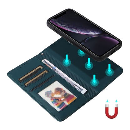 For iPhone XR BETOPNICE BN-005 2 in 1 Detachable Imitate Genuine Leather Phone Case(Blue) - More iPhone Cases by BETOPNICE | Online Shopping UK | buy2fix