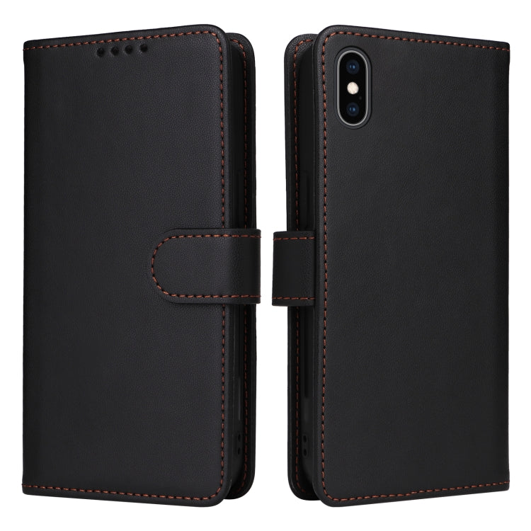 For iPhone XS Max BETOPNICE BN-005 2 in 1 Detachable Imitate Genuine Leather Phone Case(Black) - More iPhone Cases by BETOPNICE | Online Shopping UK | buy2fix