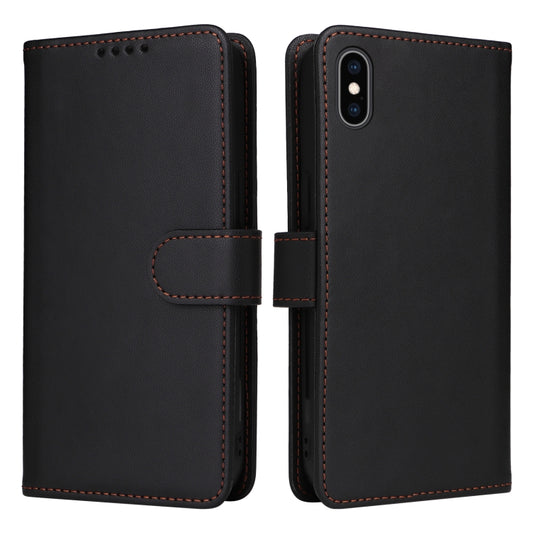 For iPhone XS Max BETOPNICE BN-005 2 in 1 Detachable Imitate Genuine Leather Phone Case(Black) - More iPhone Cases by BETOPNICE | Online Shopping UK | buy2fix