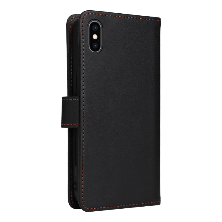 For iPhone XS Max BETOPNICE BN-005 2 in 1 Detachable Imitate Genuine Leather Phone Case(Black) - More iPhone Cases by BETOPNICE | Online Shopping UK | buy2fix