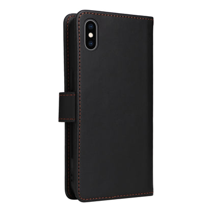 For iPhone XS Max BETOPNICE BN-005 2 in 1 Detachable Imitate Genuine Leather Phone Case(Black) - More iPhone Cases by BETOPNICE | Online Shopping UK | buy2fix