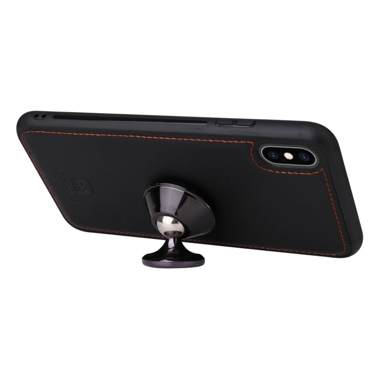 For iPhone XS Max BETOPNICE BN-005 2 in 1 Detachable Imitate Genuine Leather Phone Case(Black) - More iPhone Cases by BETOPNICE | Online Shopping UK | buy2fix