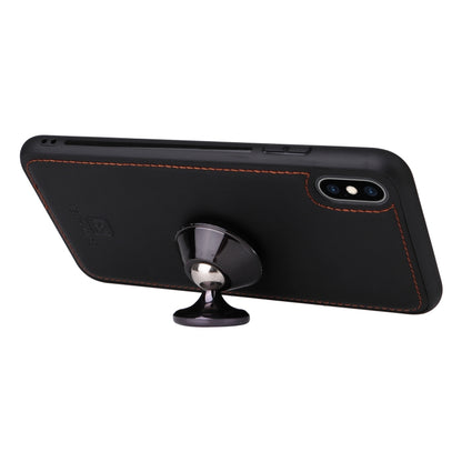 For iPhone XS Max BETOPNICE BN-005 2 in 1 Detachable Imitate Genuine Leather Phone Case(Black) - More iPhone Cases by BETOPNICE | Online Shopping UK | buy2fix