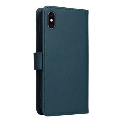 For iPhone XS Max BETOPNICE BN-005 2 in 1 Detachable Imitate Genuine Leather Phone Case(Blue) - More iPhone Cases by BETOPNICE | Online Shopping UK | buy2fix