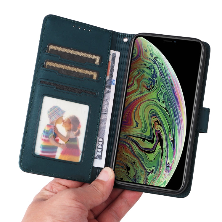 For iPhone XS Max BETOPNICE BN-005 2 in 1 Detachable Imitate Genuine Leather Phone Case(Blue) - More iPhone Cases by BETOPNICE | Online Shopping UK | buy2fix