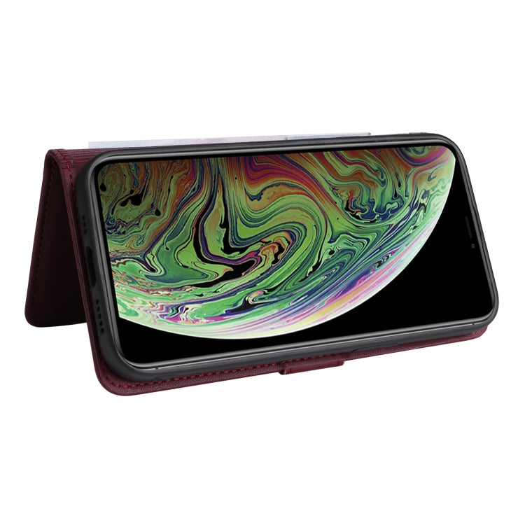 For iPhone XS Max BETOPNICE BN-005 2 in 1 Detachable Imitate Genuine Leather Phone Case(Wine Red) - More iPhone Cases by BETOPNICE | Online Shopping UK | buy2fix