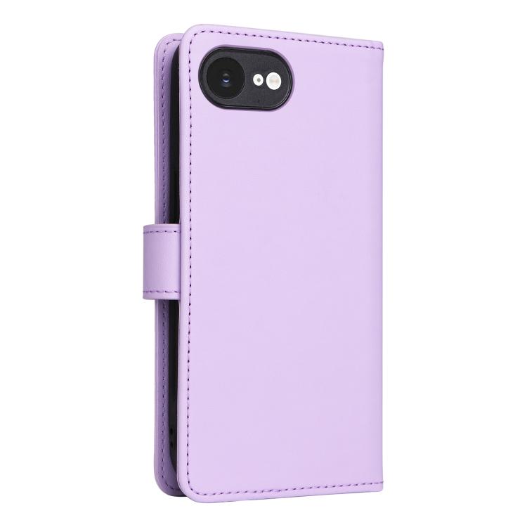For iPhone 16e BETOPNICE BN-005 2 in 1 Detachable Imitate Genuine Leather Phone Case(Light Purple) - iPhone 16e Cases by BETOPNICE | Online Shopping UK | buy2fix