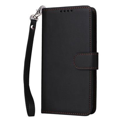 For iPhone 16e BETOPNICE BN-005 2 in 1 Detachable Imitate Genuine Leather Phone Case(Black) - iPhone 16e Cases by BETOPNICE | Online Shopping UK | buy2fix