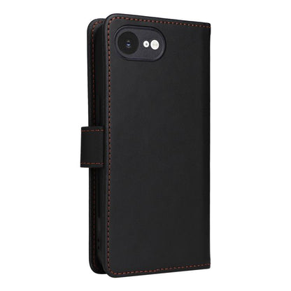 For iPhone 16e BETOPNICE BN-005 2 in 1 Detachable Imitate Genuine Leather Phone Case(Black) - iPhone 16e Cases by BETOPNICE | Online Shopping UK | buy2fix