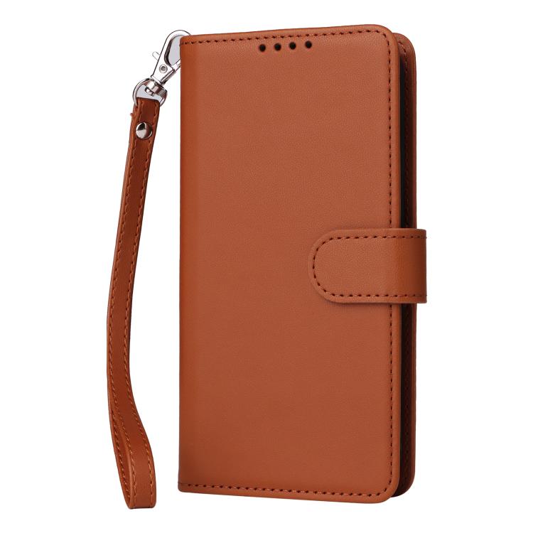 For iPhone 16e BETOPNICE BN-005 2 in 1 Detachable Imitate Genuine Leather Phone Case(Brown) - iPhone 16e Cases by BETOPNICE | Online Shopping UK | buy2fix