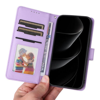 For iPhone 17 Pro Max BETOPNICE BN-005 2 in 1 Detachable Imitate Genuine Leather Phone Case(Light Purple) - iPhone 17 Pro Max Cases by BETOPNICE | Online Shopping UK | buy2fix